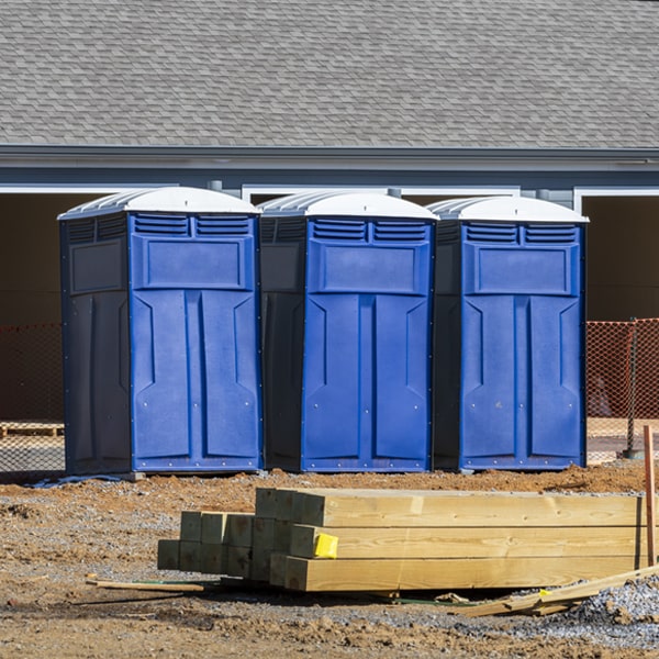 what is the cost difference between standard and deluxe porta potty rentals in Youngtown